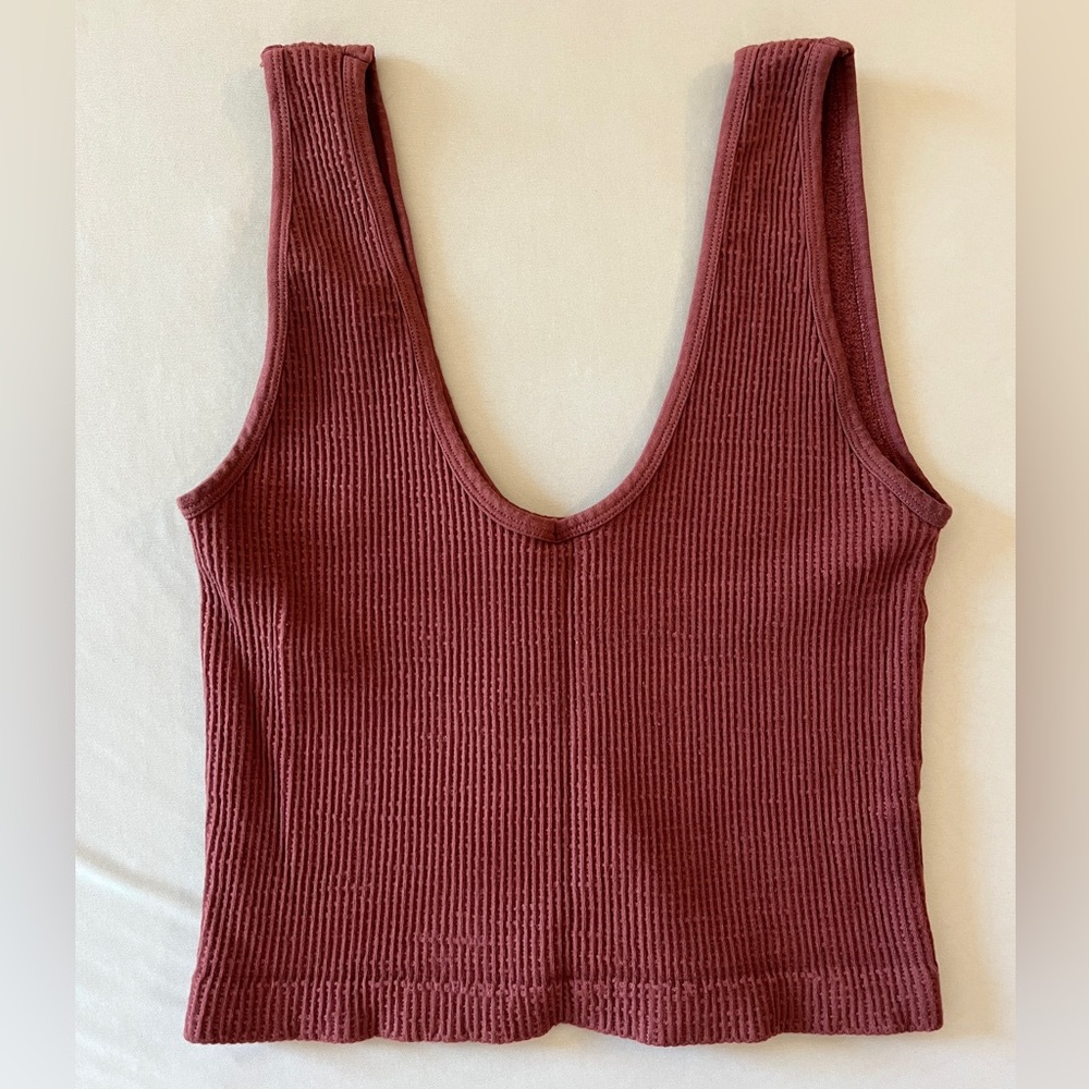 By Together Dusty Rose Knit Tank